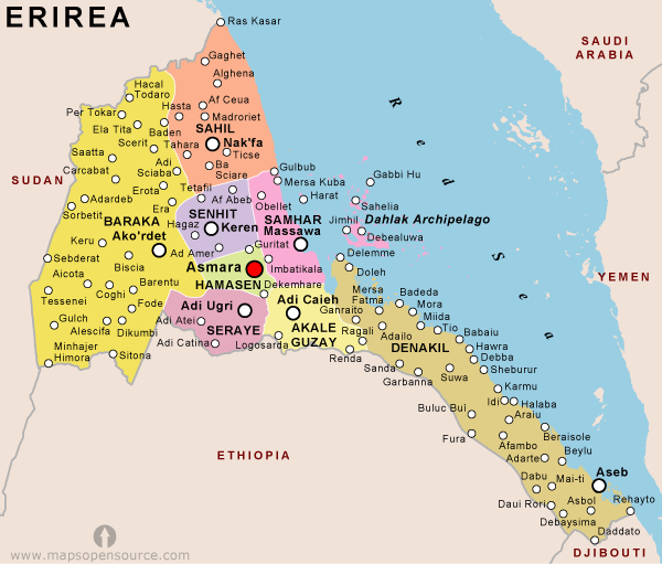 Eritrea – Government offices